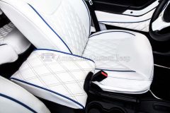 white & blue